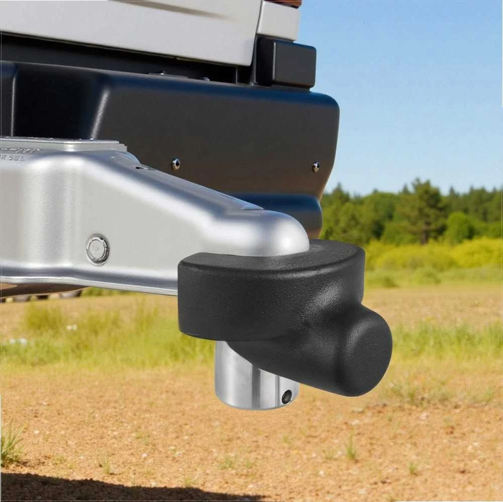 Priekabos kablio spyna, sunkiasvorė apsauga nuo vagystės RV automobiliams valtims visureigiams, suderinama su 58.7 mm sankabomis, priekabos rutulinis užraktas, sankabos spyna, apsauginis užraktas priekabai