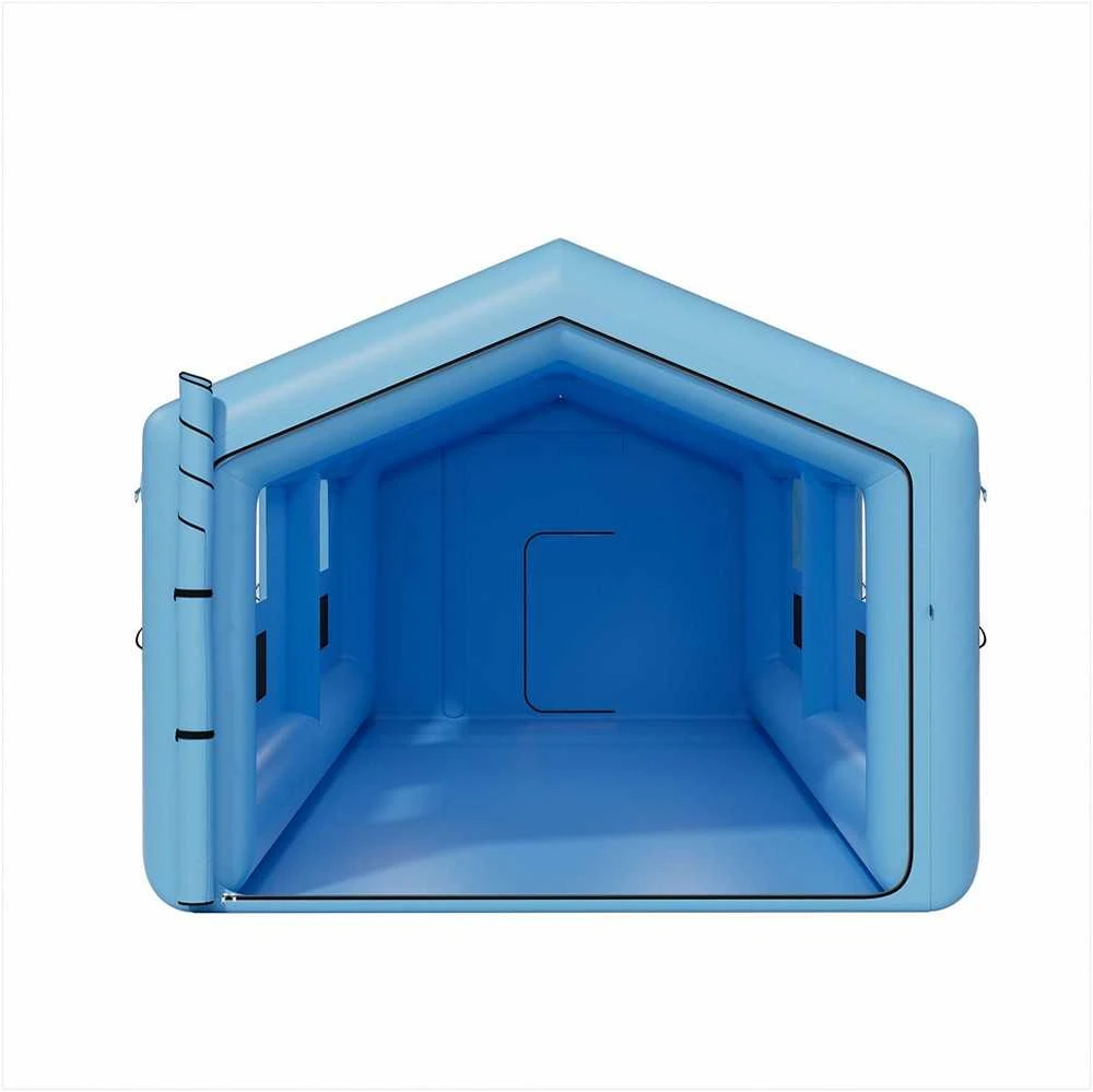 VEVOR Pripučiamas dažymo paviljonas, 12 x 5 x 4 m