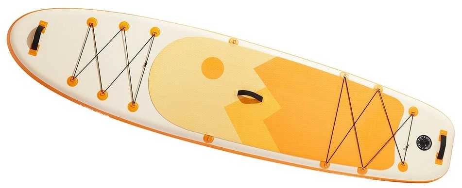 Pripučiama irklentė 3.23 m, SUP lenta su irklu, pradedantiesiems, banglentė, irklentės