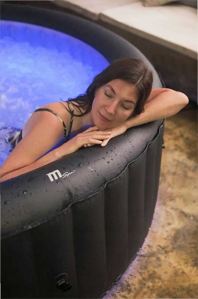 Mspa Pripučiamas sodo SPA, 6 asmenų kubilas, su oro purkštukais, LED apšvietimu ir greitu šildymu