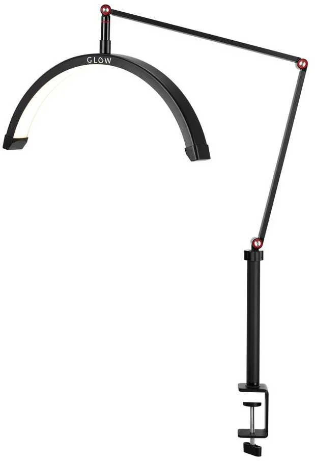 Activeshop Kosmetologinė stalinė LED lempa Glow MX3 Juodas