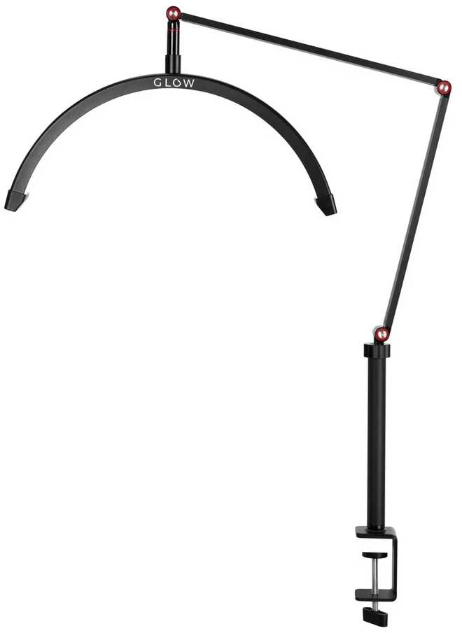 Activeshop Kosmetologinė stalinė LED lempa Glow MX3 Juodas