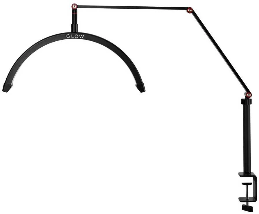 Activeshop Kosmetologinė stalinė LED lempa Glow MX3 Juodas