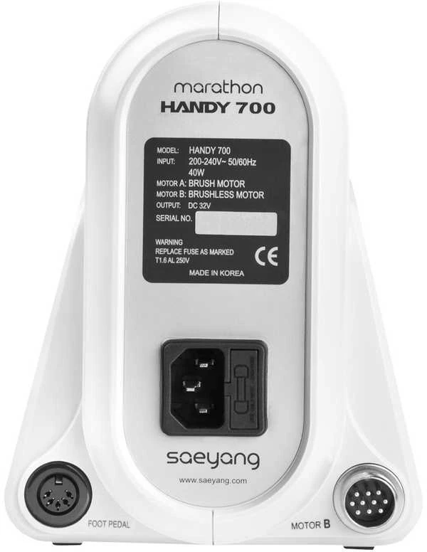 Activeshop Profesionali nagų freza Saeyang Marathon Handy 700 2in1 – manikiūrui ir pedikiūrui