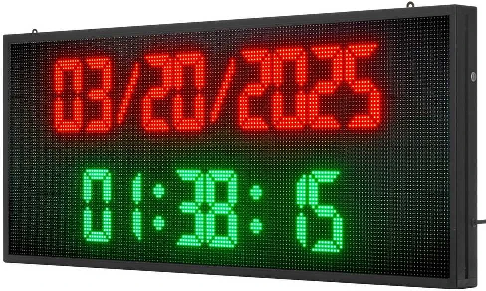 Programuojamas LED ženklas, spalvotas slenkantis ekranas, skaitmeninis reklamos ženklas verslui, vitrinos LED ženklas, P6 LED ekranas