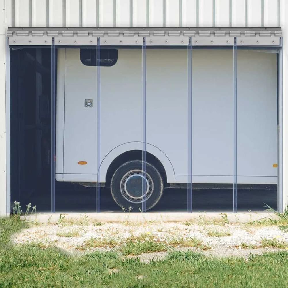 VEVOR PVC juostų užuolaida 97 x 213 cm šaldikliui