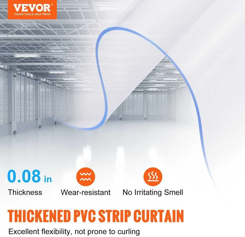 VEVOR PVC juostinės užuolaidos šaldikliams