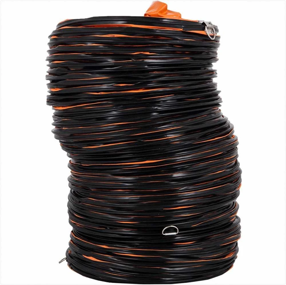 PVC lankstus ortakis 30.48 cm ištraukimo ventiliatoriui, 5 m ilgis, atsparus sprogimui, nešiojama ventiliacijos žarna, lankstus ortakis pramoniniam ir namų naudojimui, oro tiekimo mova