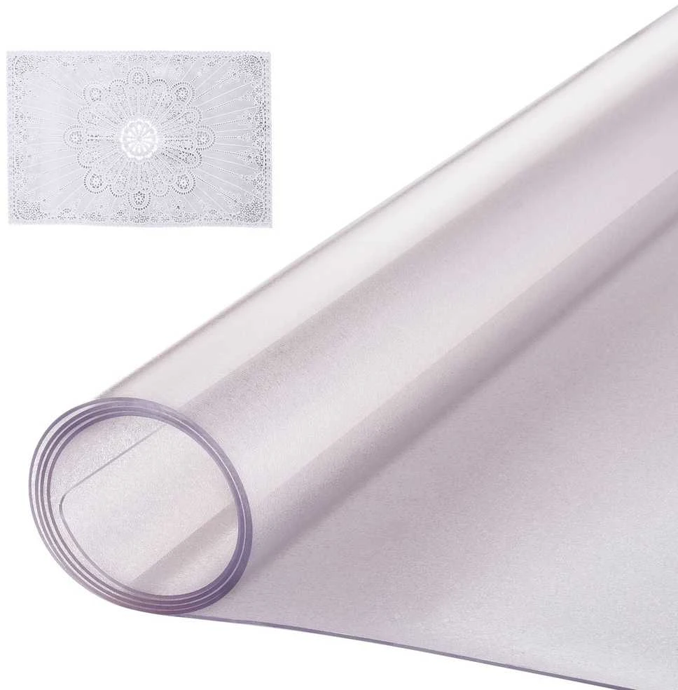 PVC stalo apsauga, 107cm x 152cm, skaidri