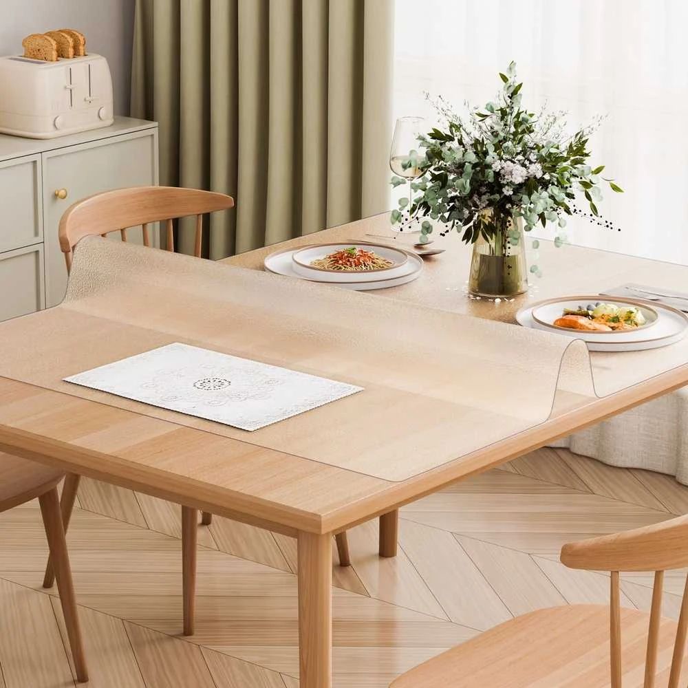 PVC stalo apsauga, 107cm x 152cm, skaidri