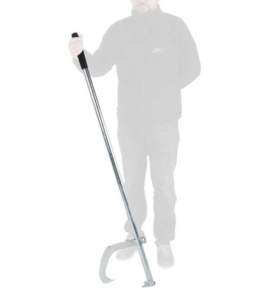 Rankinis rąstų griebtuvas, 120 cm rąstų tvarkymo įrankis, medienos griebtuvas juostiniams pjūklams, medienos kėlimo įrankis, rąstų perkėlimo įrankis