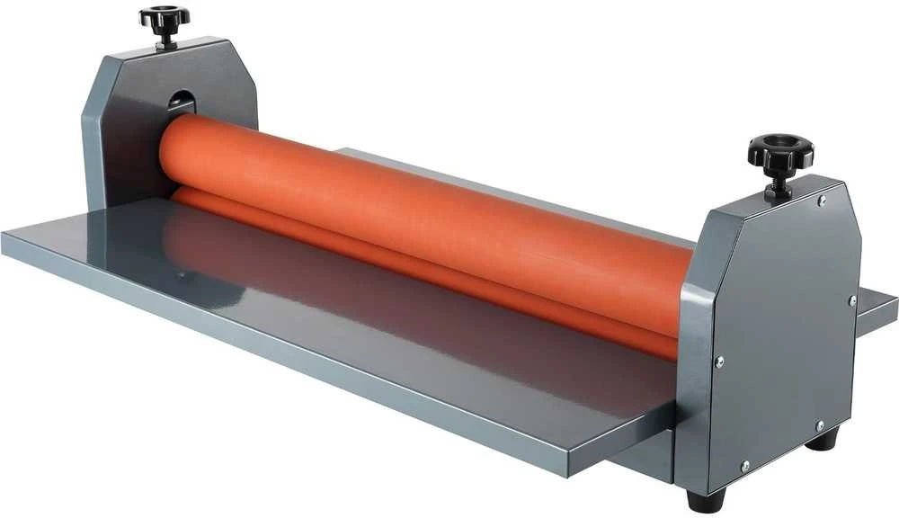 Rankinis šalto laminavimo įrenginys, 650 mm, vinilo, foto plėvelių klijavimui, reguliuojamas storis, laminatorius, plėvelės klijavimo aparatas