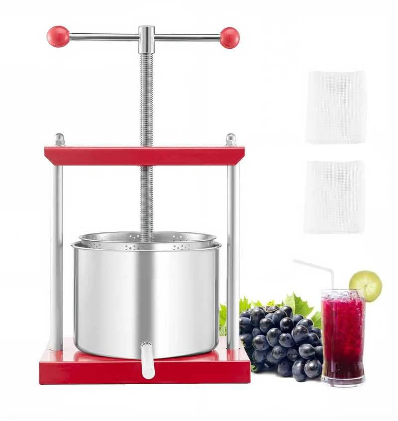 Sulčiaspaudė VEVOR Vaisių vyno spaustuvas, 1.6 Gal/6L