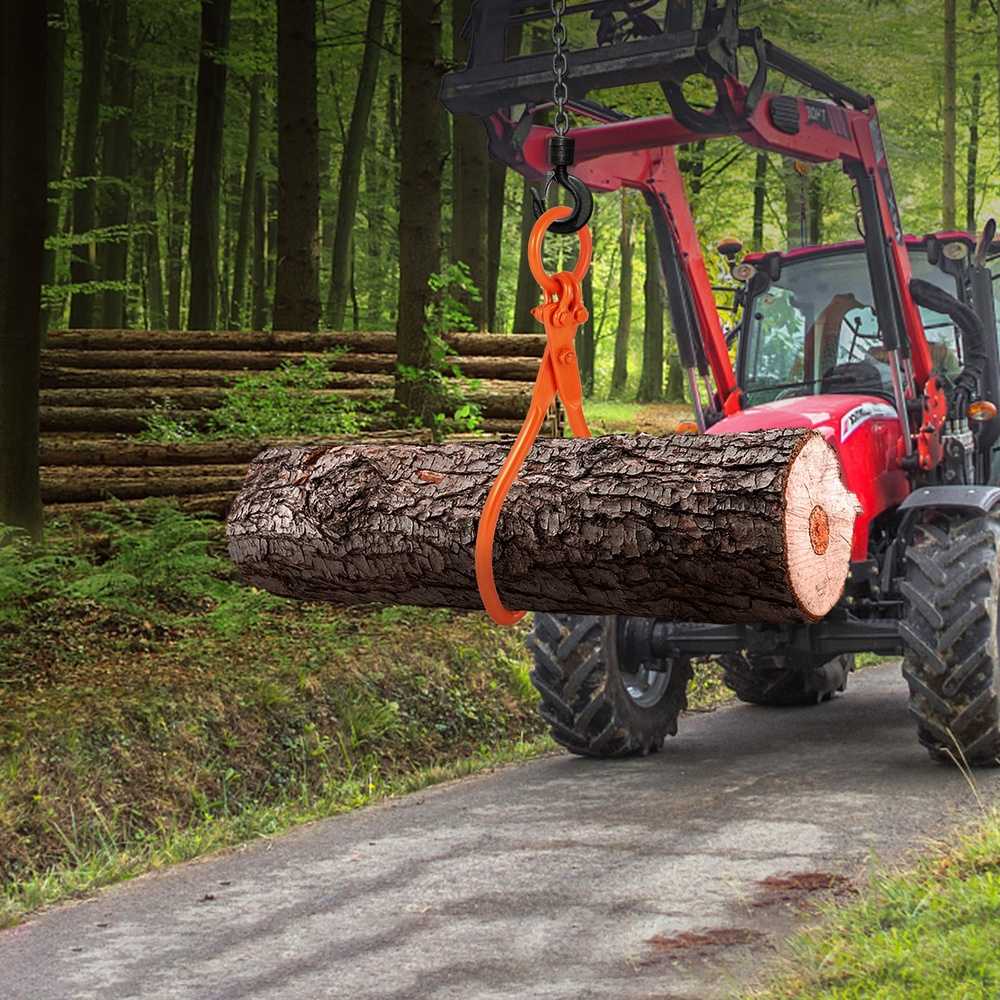 VEVOR Rąstų vilkimo žnyplės, 18 colių, 350 kg
