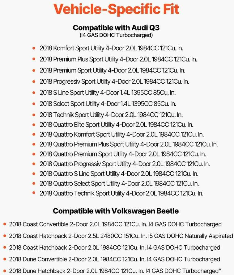 VEVOR Priekinis ratų guolių komplektas Audi Q3 ir VW Beetle
