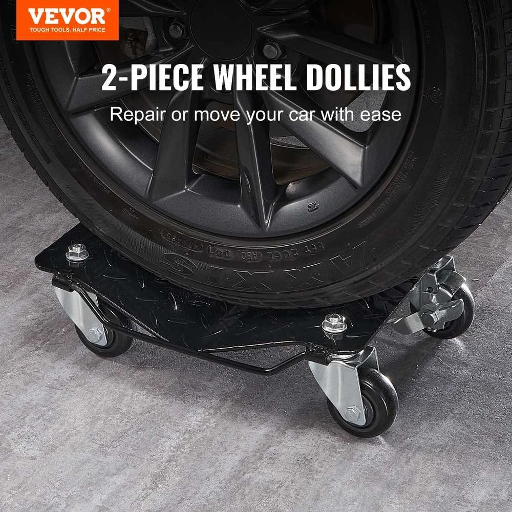 VEVOR Automobilių ratų vežimėlis 2 vnt 1,4 t