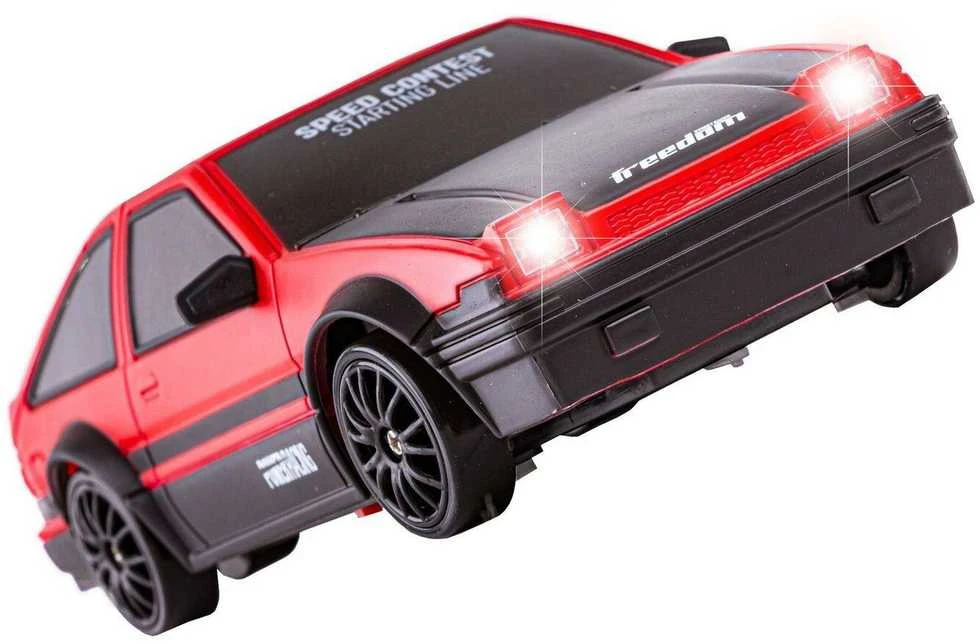 RC drifto automobilis 4WD Raudona Toyota