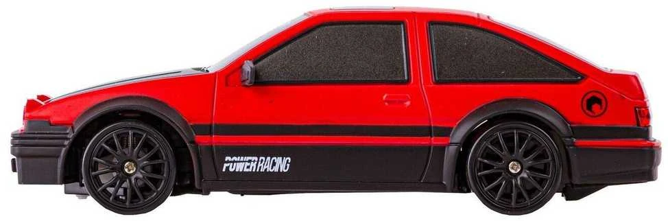 RC drifto automobilis 4WD Raudona Toyota