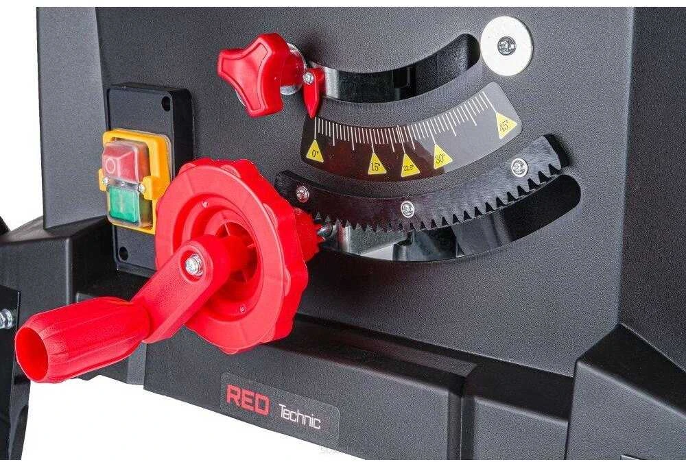 Red Technic Raudona Technic Stalo pjūklas medienai, Raudona Technic, 3400 W.