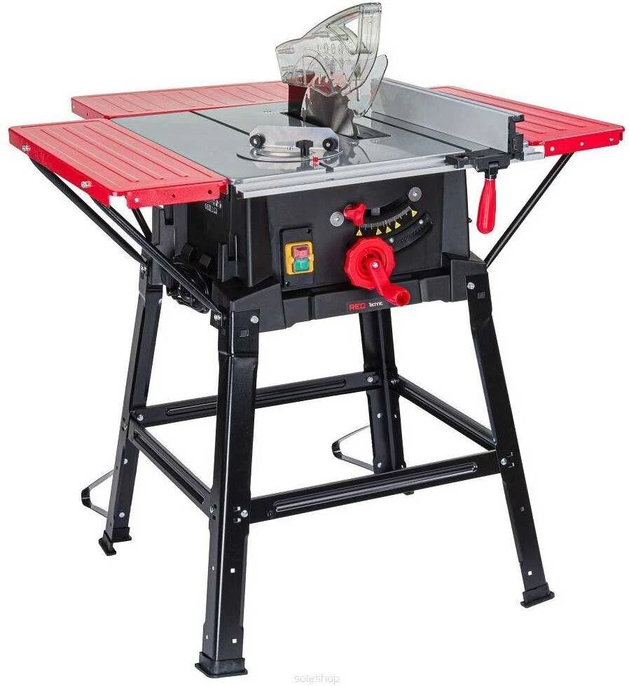 Red Technic Raudona Technic Stalo pjūklas medienai, Raudona Technic, 3400 W.