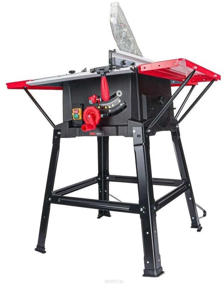 Red Technic Raudona Technic Stalo pjūklas medienai, Raudona Technic, 3400 W.