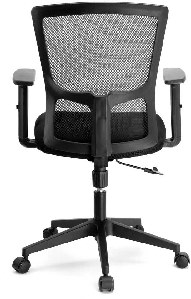Reguliuojama biuro kėdė, ergonomiška, TILT funkcija, juoda, kompiuterio, sukamoji, ofiso, darbo