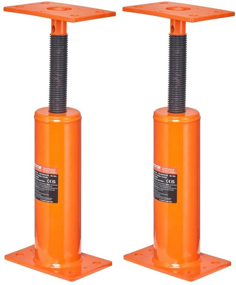 Reguliuojamas grindų domkratas, 30.48-40.64 cm, namo grindims pakelti, atrama, keltuvas