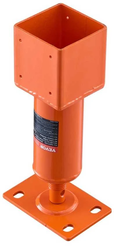 Reguliuojamas grindų, stogo sijų stovas 101.6 x 101.6 mm, namo lyginimo domkratas, atrama, statramstis