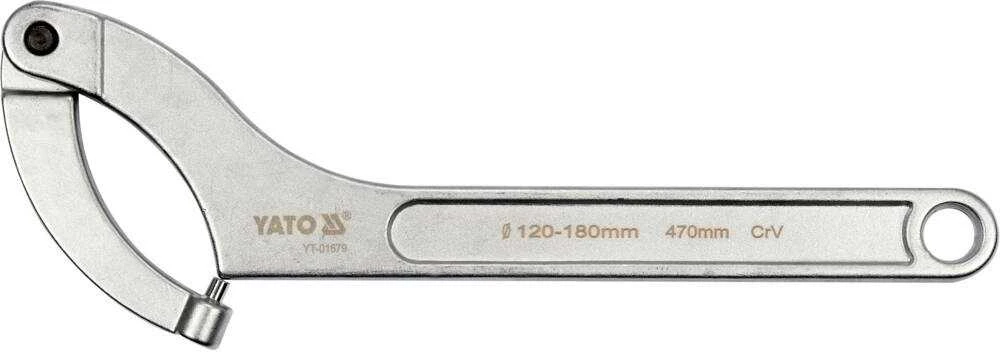 Yato Toya Sa Poland Raktas užmetamas su varžtu Cr-V, 120-180 mm (YT-01679)