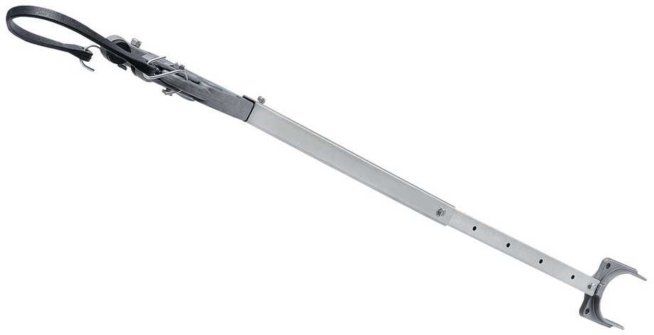 Reguliuojamas Transo Laikiklis 60.96-91.44 mm, Valties Transo Laikiklis su Tvirta Galvute, Pakabinamo Variklio Atramos Strypas
