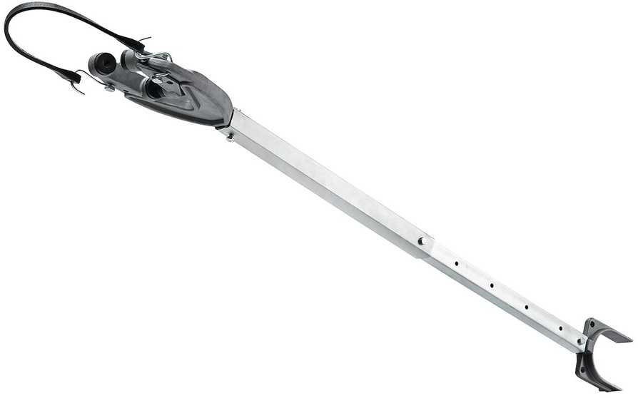 Reguliuojamas Transo Laikiklis 60.96-91.44 mm, Valties Transo Laikiklis su Tvirta Galvute, Pakabinamo Variklio Atramos Strypas