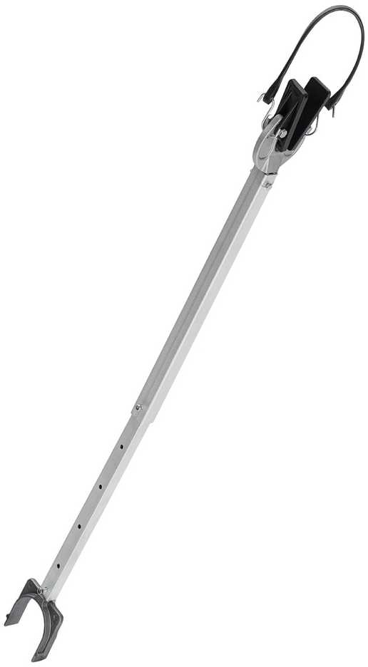 Reguliuojamas transo laikiklis valties vilkimui, 609.6–914.4 mm, su kompozitine galvute, pakabinamų variklių apsauga