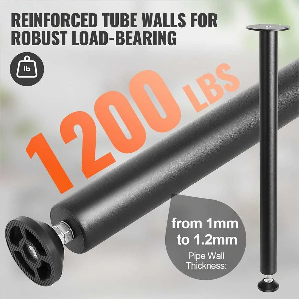 VEVOR Reguliuojamos stalo kojos 711,2 mm