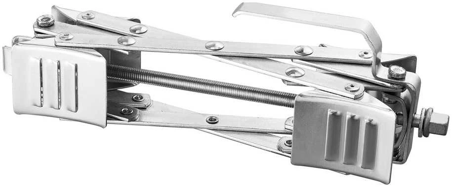 RV Rato Blokavimo Stabilizatorius X formos 3.8-25.4cm tarpui, su raktu ir krepšiu. Kempingo, priekabos, sunkvežimio ratų blokai.