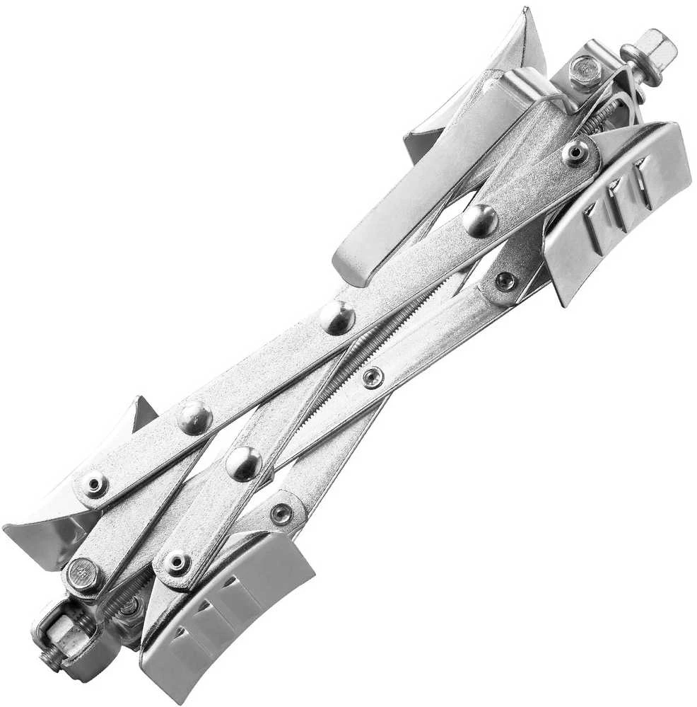 RV Rato Blokavimo Stabilizatorius X formos 3.8-25.4cm tarpui, su raktu ir krepšiu. Kempingo, priekabos, sunkvežimio ratų blokai.