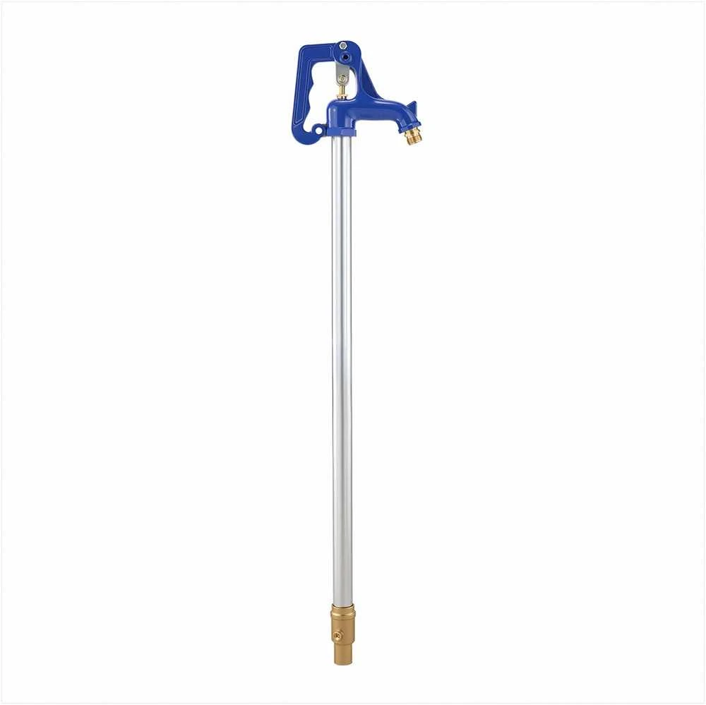 Šalčiui atsparus kiemo hidrantas, neužšąlantis lauko vandens čiaupas sodui ir ūkiui, su apėjimo vožtuvu, 980 mm ilgio hidrantas, 305 mm įkasimo gylis, laistymo įranga