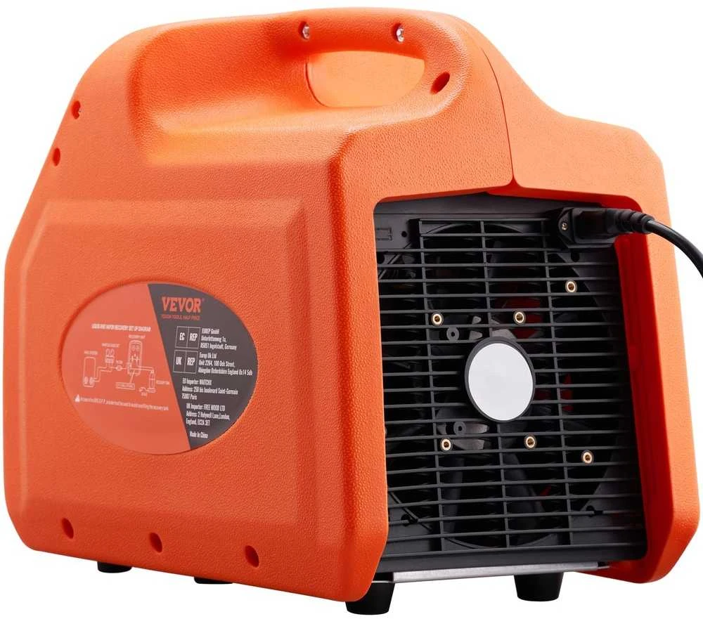Šaldymo agento surinkimo mašina, 3/4 AG, mobili, AC freono surinktuvas, garų, skysčio, automobilių kondicionieriams, HVAC sistemai