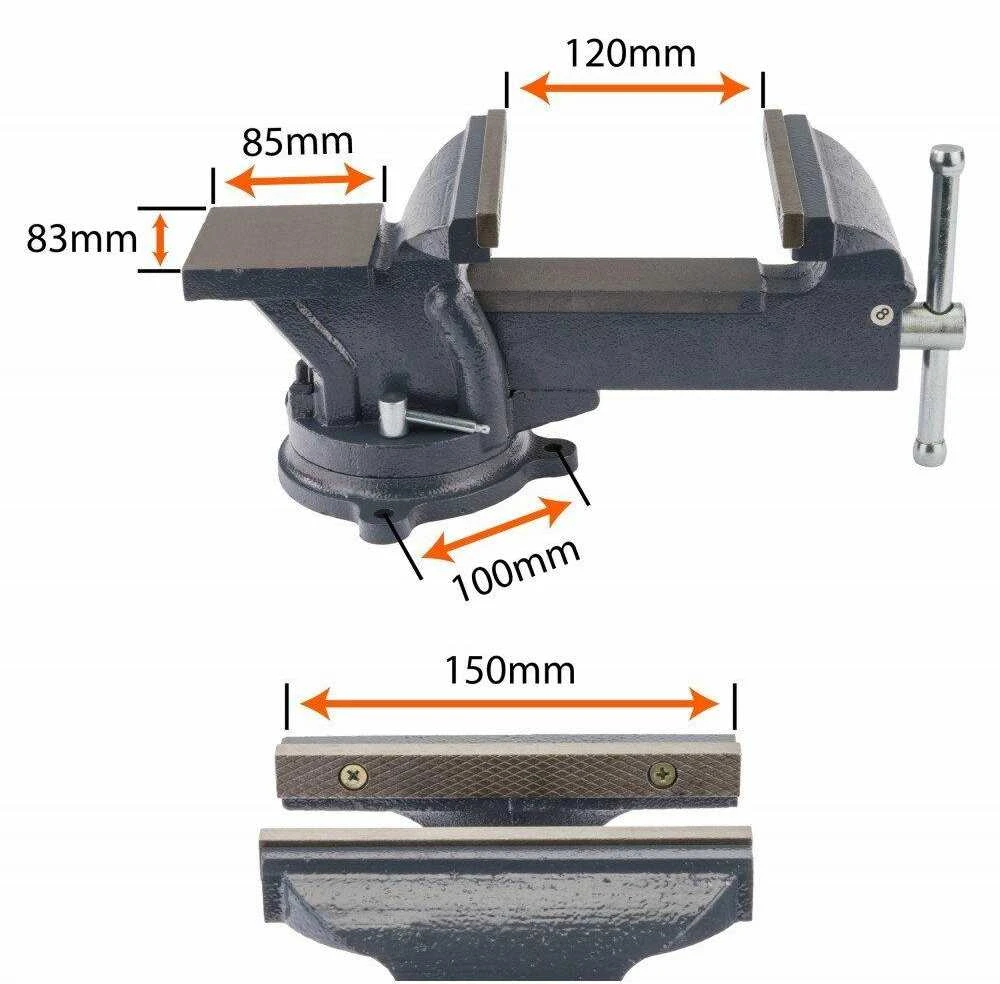 Šaltkalvio spaustuvai Powermat 150mm