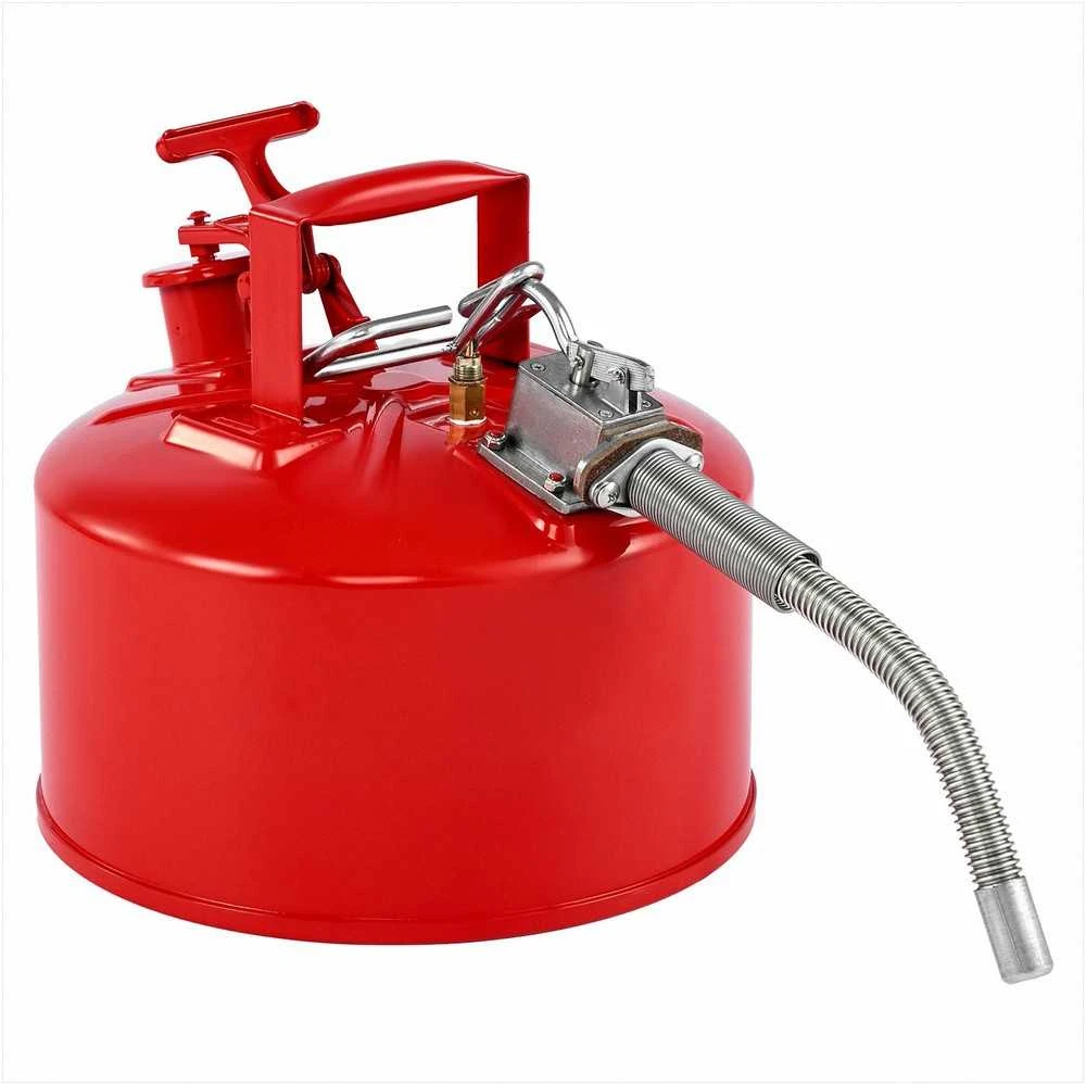 VEVOR Raudona 9,5 L talpos saugos kuro kanistras