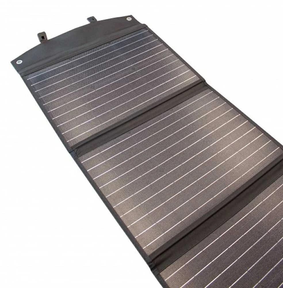 Saulės kolektorius 120W, nešiojamas saulės kolektorius elektrinei, sulankstomas saulės įkroviklis, saulės kolektorius su USB jungtimis, lauko saulės energijos tiekimas
