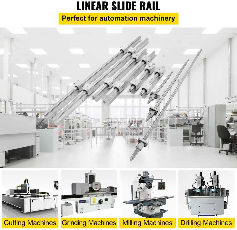 VEVOR SBR20 bėgių ir sriegių rinkinys CNC naudojimui