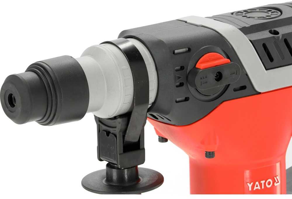 SDS-Plus Perforatorius, 1100W, 3-režimų, betonui, plytoms ir gelžbetoniui, su priedais, galingas griovimo grąžtas