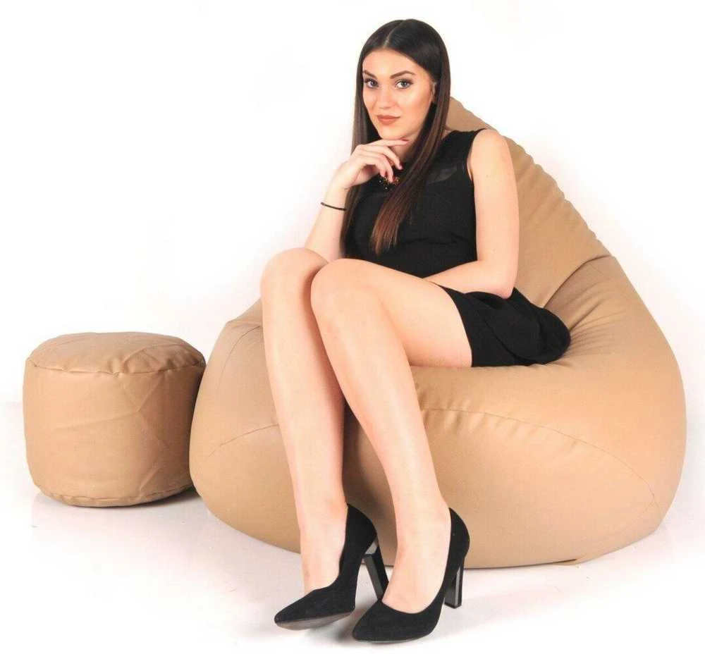 Sėdmaišis Mega Comfort XXL, rudas