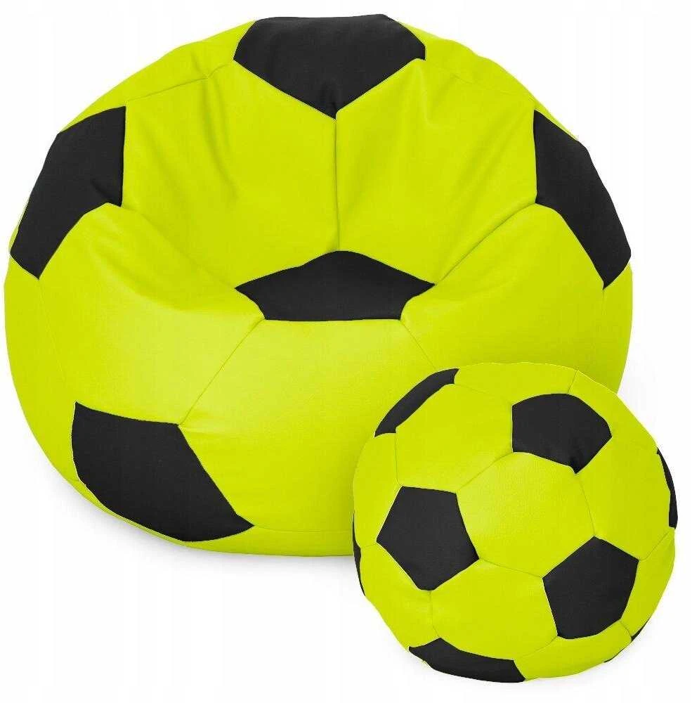 Sėdmaišis su pufu Ball XXXXL, žalias/juodas