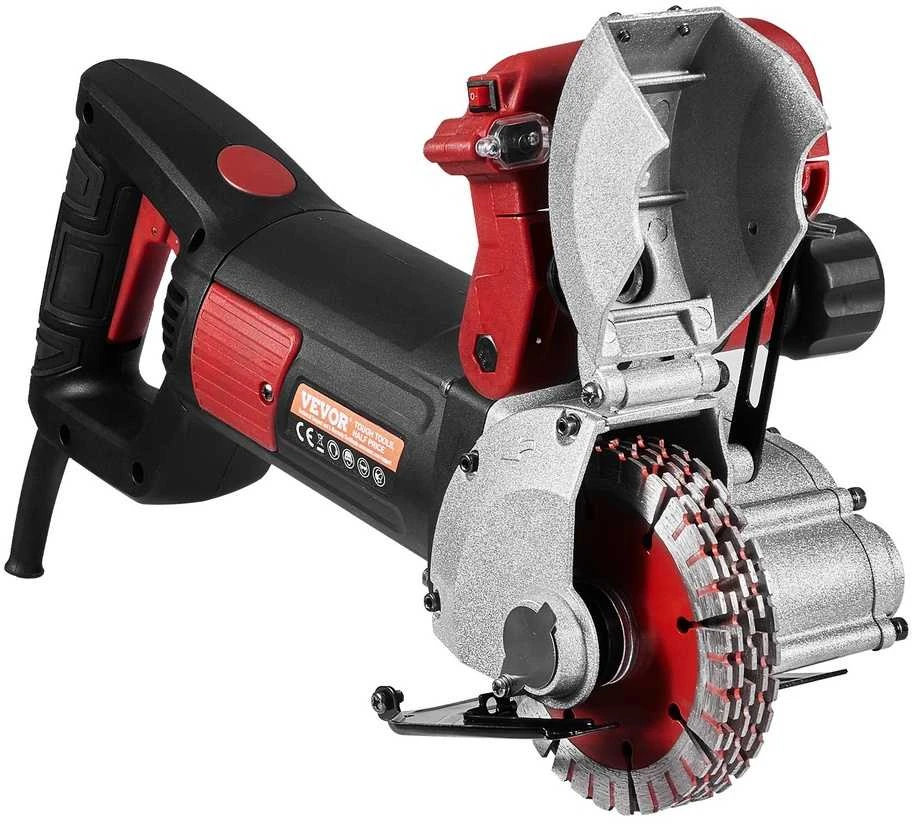 Sienų griovimo freza 34 mm / 42 mm, 4800W, betono pjovimo, griovelių formavimo staklės