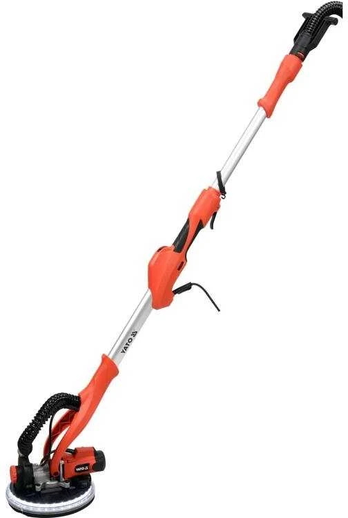 Yato sienų ir lubų šlifuoklis su dulkių nusiurbimu YT-82355, 820W, 215 mm. LED