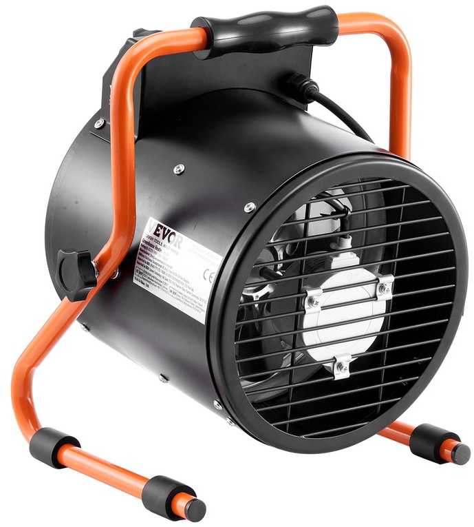 VEVOR Šiltnamio šildytuvas 2000W, apsauga nuo perkaitimo, atsparus vandeniui, šiltnamis elektrinis šildytuvas, oranžerijos šildytuvas