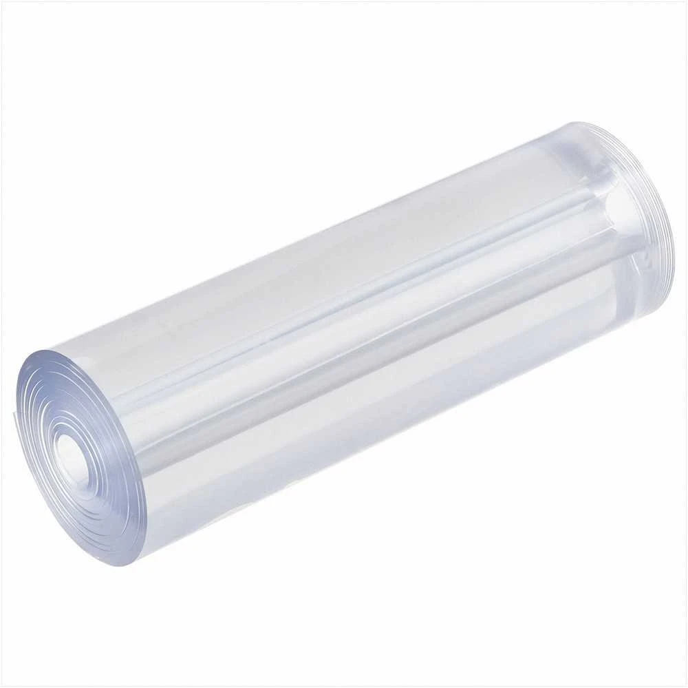Skaidri PVC juostinė užuolaida sandėlio šaldiklio garažo durims, šilumą izoliuojančios plastikinės durų juostos, 8 dalių šaldymo kameros užuolaida, pramoninė apsauga