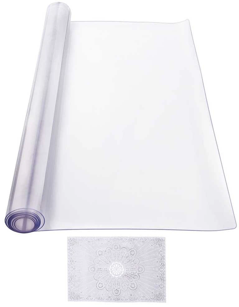 VEVOR PVC stalo apsauga 102x152 cm 2.0 mm storio