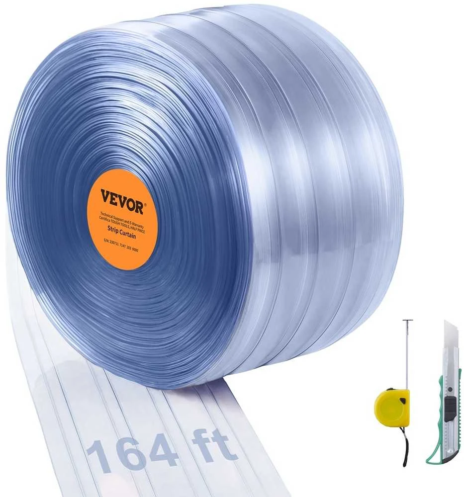 VEVOR PVC užuolaida durims, 50 m
